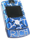 Motorola RAZR V3 Blue Swarowski