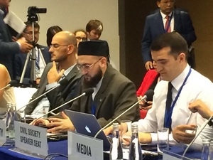 Муфтий Татарстана рассказал в ОБСЕ про созданные антиэкстремисткие интернет-проекты
