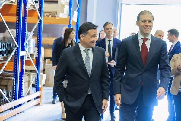 Новый промышленный этап: Воробьев и Мантуров дали старт работе завода «Меттойл» в Сергиевом Посаде