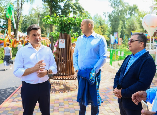 Губернатор Воробьев обсудил с предпринимателями развитие бизнеса в парках Подмосковья