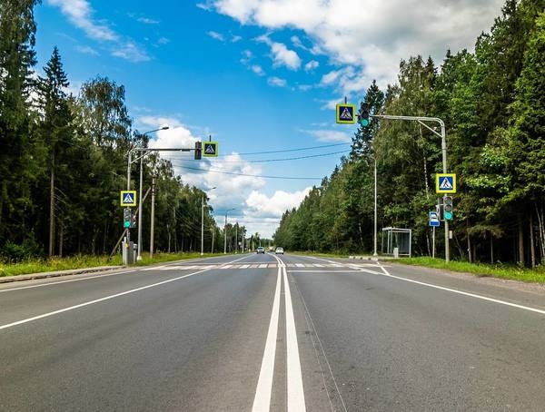 Более 80 новых светофоров установили в Московской области