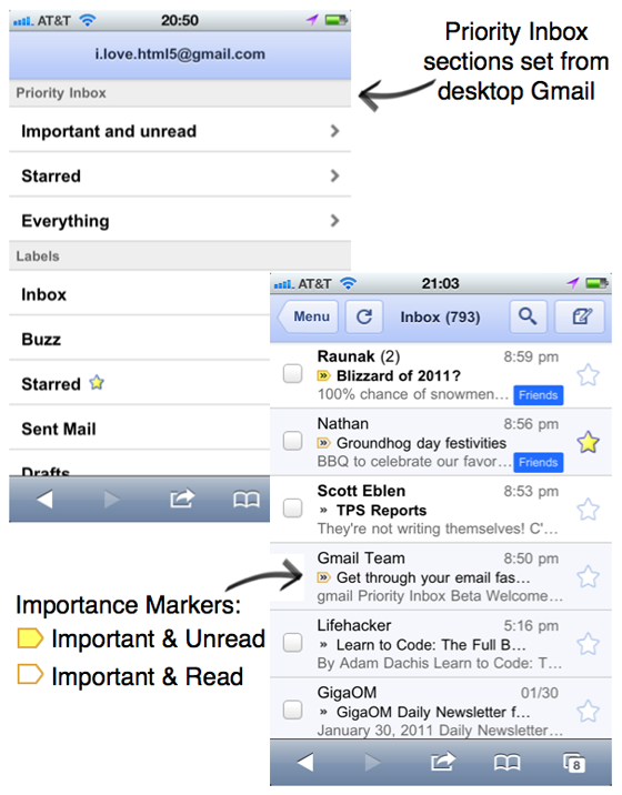 gmail for phone