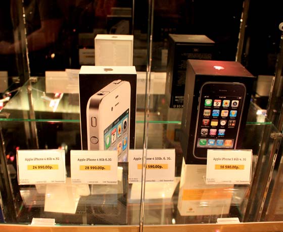 продажи смартфонов Apple iPhone
