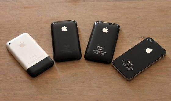 All Apple iPhone: iPhone 2G, iPhone 3G, iPhone 3GS, iPhone 4
