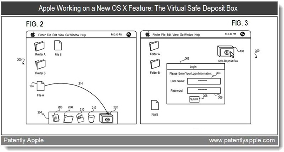 Apple Working on a New OS X Feature: The Virtual Safe Deposit Box