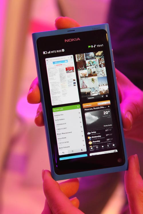 Nokia N9: Московская премьера