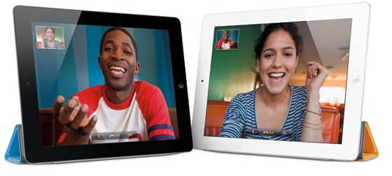 FaceTime on Apple iPad 2