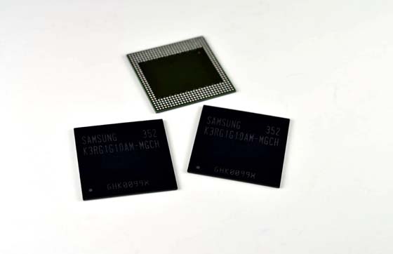 8-Гбит чип DRAM-памяти LPDDR4 