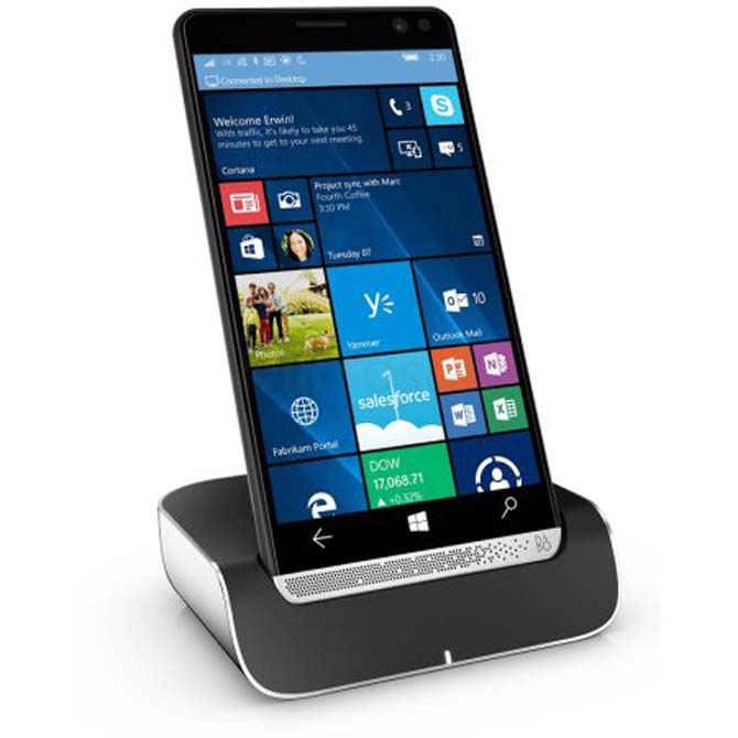 HP Elite x3, Windows 10 Mobile