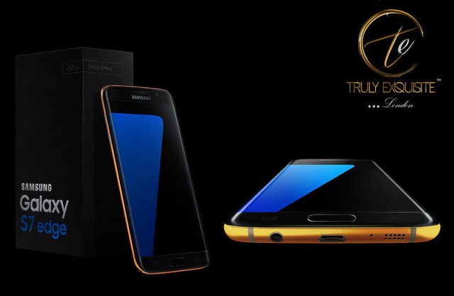 золотой Galaxy S7