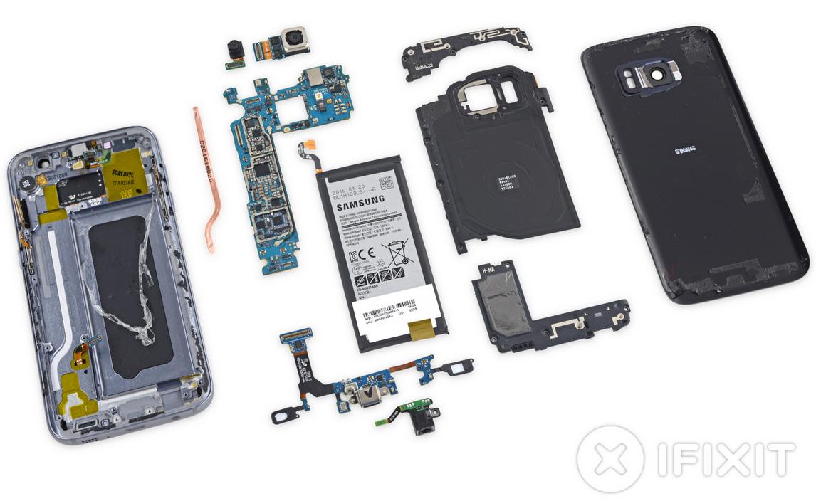 Galaxy S7 разбор на части