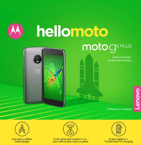 Moto G5 и Moto G5 Plus представит 26 февраля
