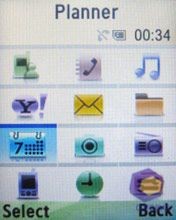 Скриншоты Samsung E740