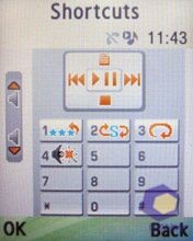 Скриншоты Samsung E740