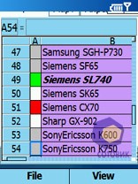 Скриншоты Samsung SGH-i300