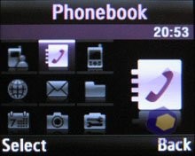 Скриншоты Samsung U100